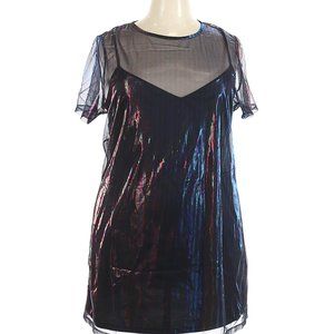 🎉 HP👗 Forever 21+ Holographic Short Dress